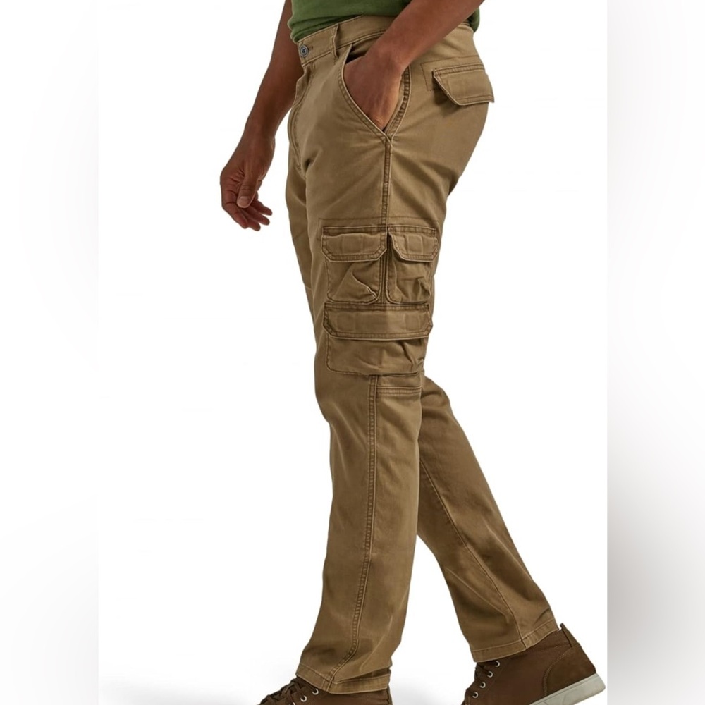 Tan Brown Wrangler Cargo Pants